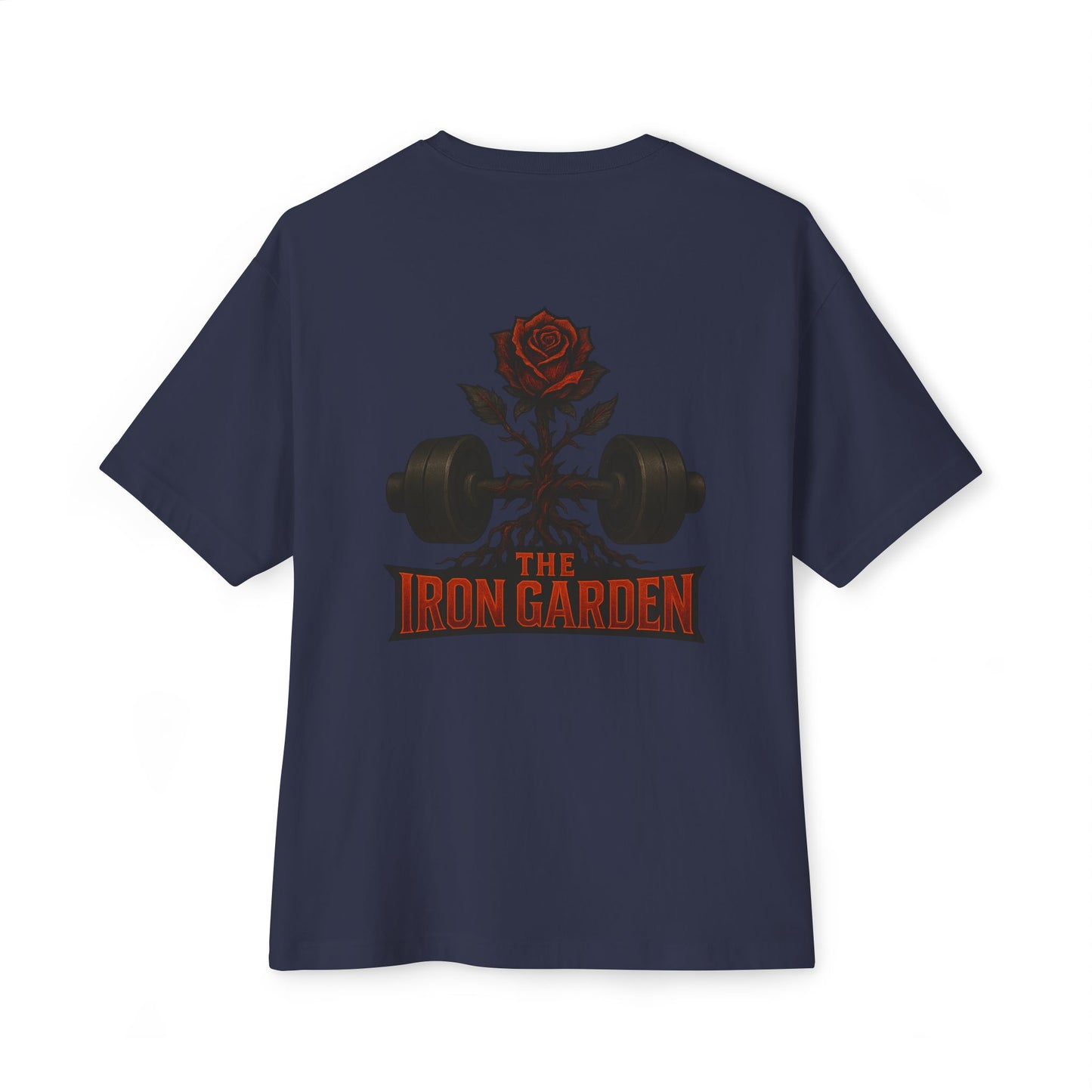 Oversized Iron Garden Rose tee