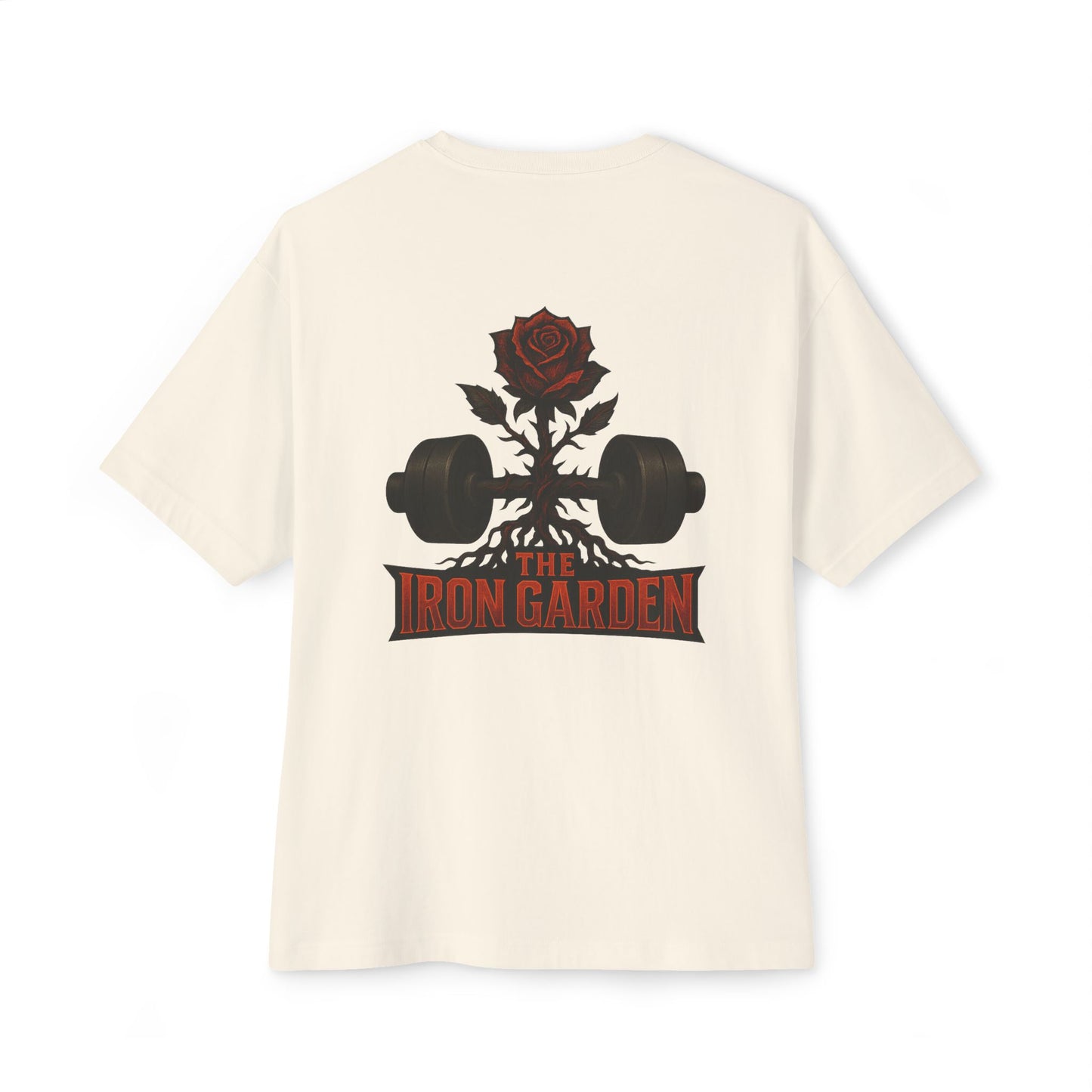 Oversized Iron Garden Rose tee