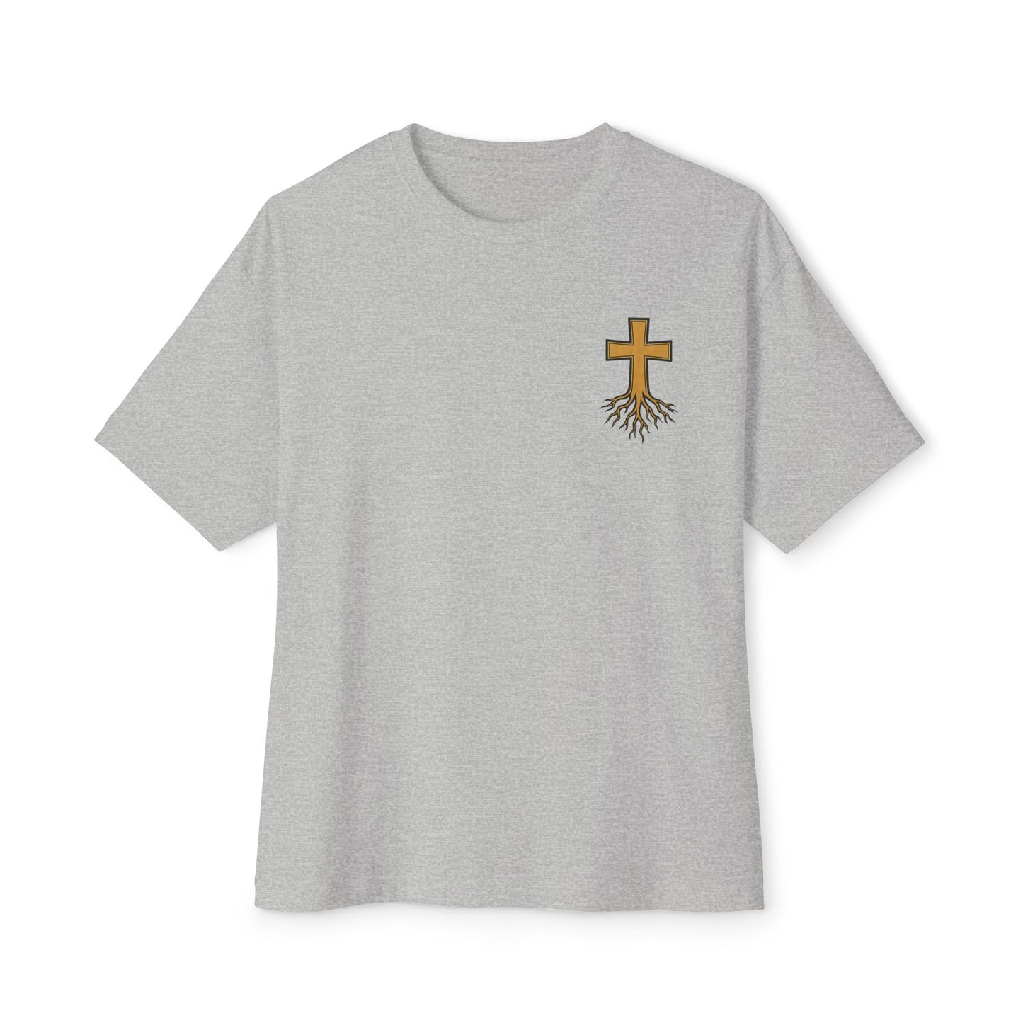 Oversized Golden Cross Tee