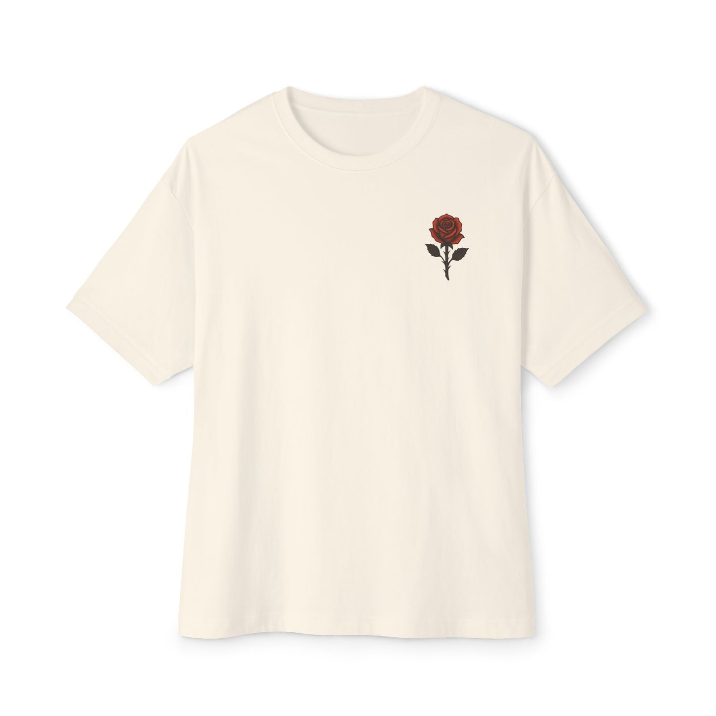 Oversized Iron Garden Rose tee