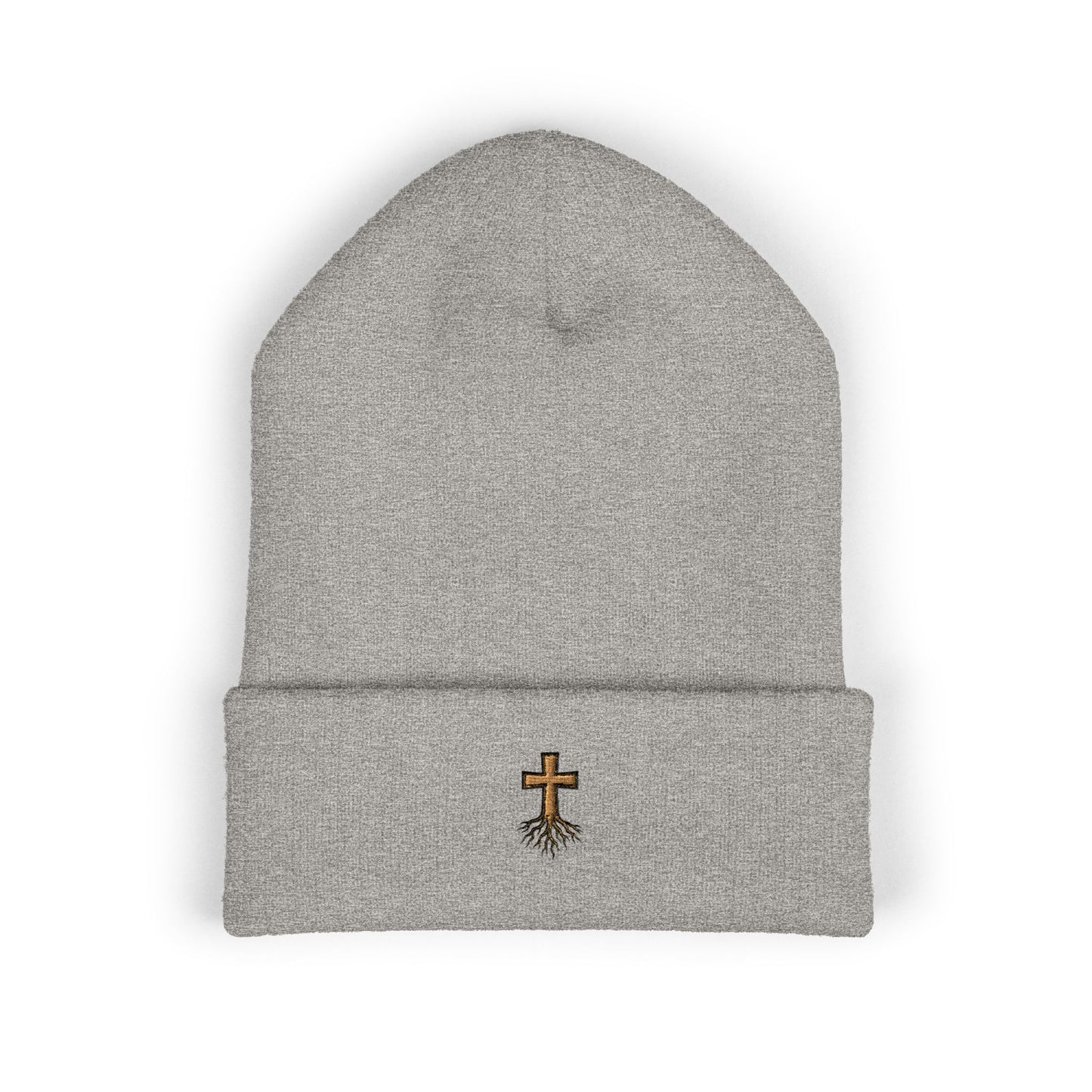 Golden Cross Beanie