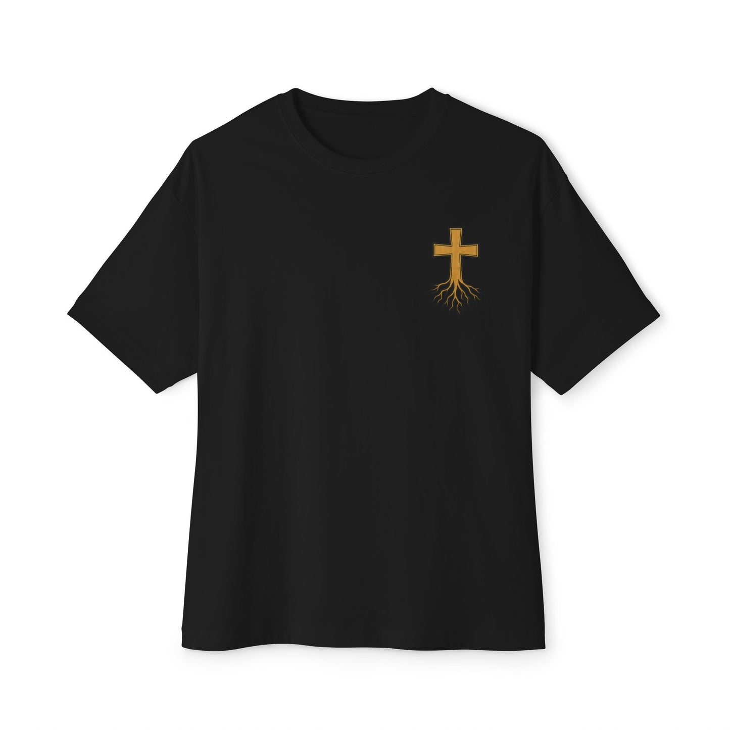 Oversized Golden Cross Tee