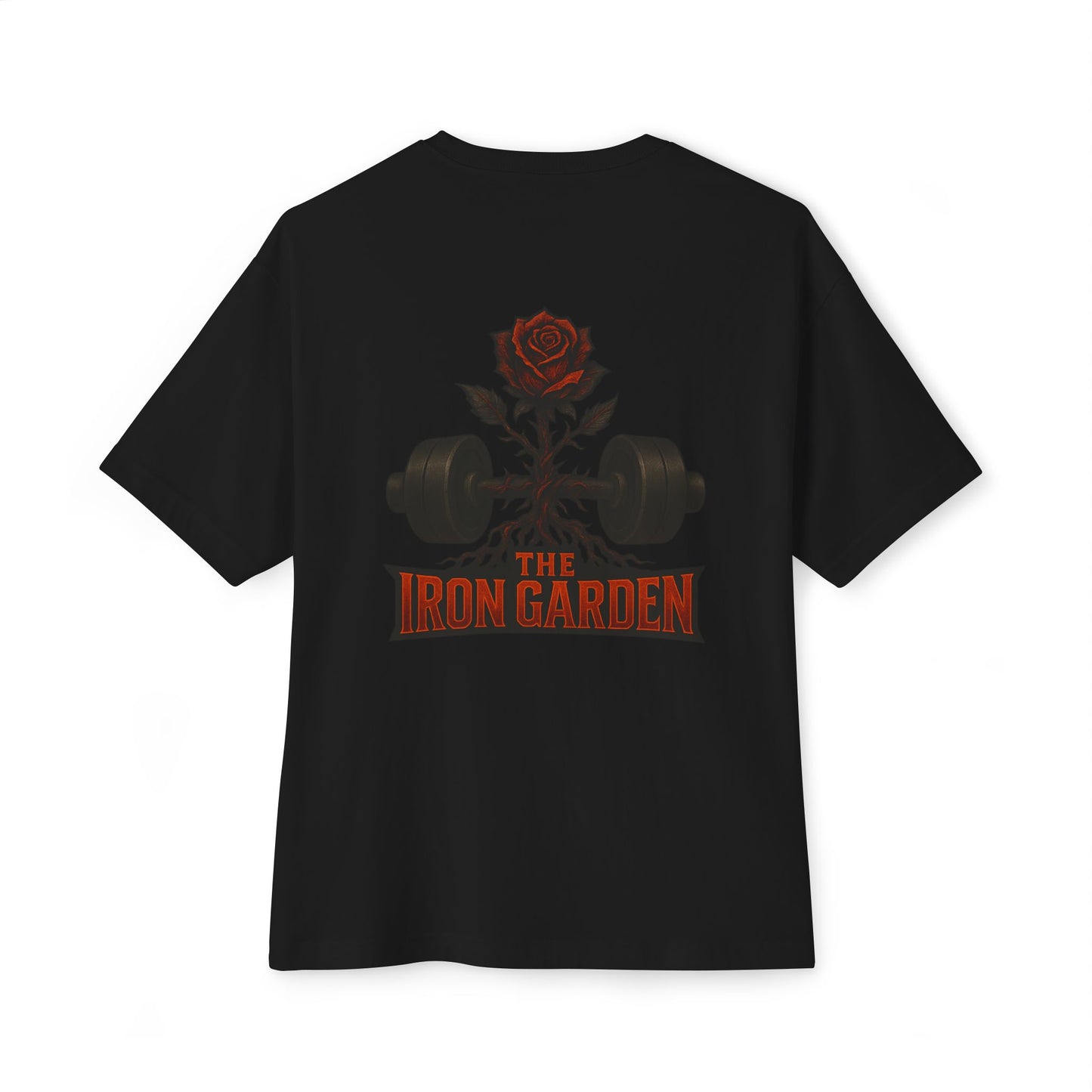 Oversized Iron Garden Rose tee