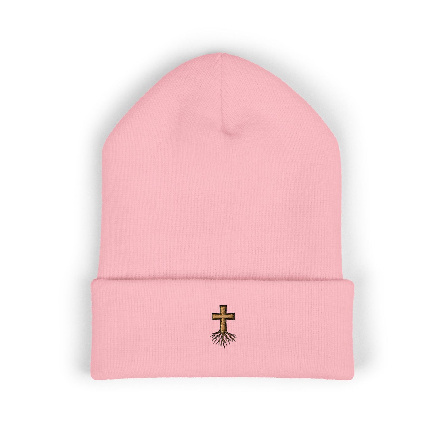 Golden Cross Beanie