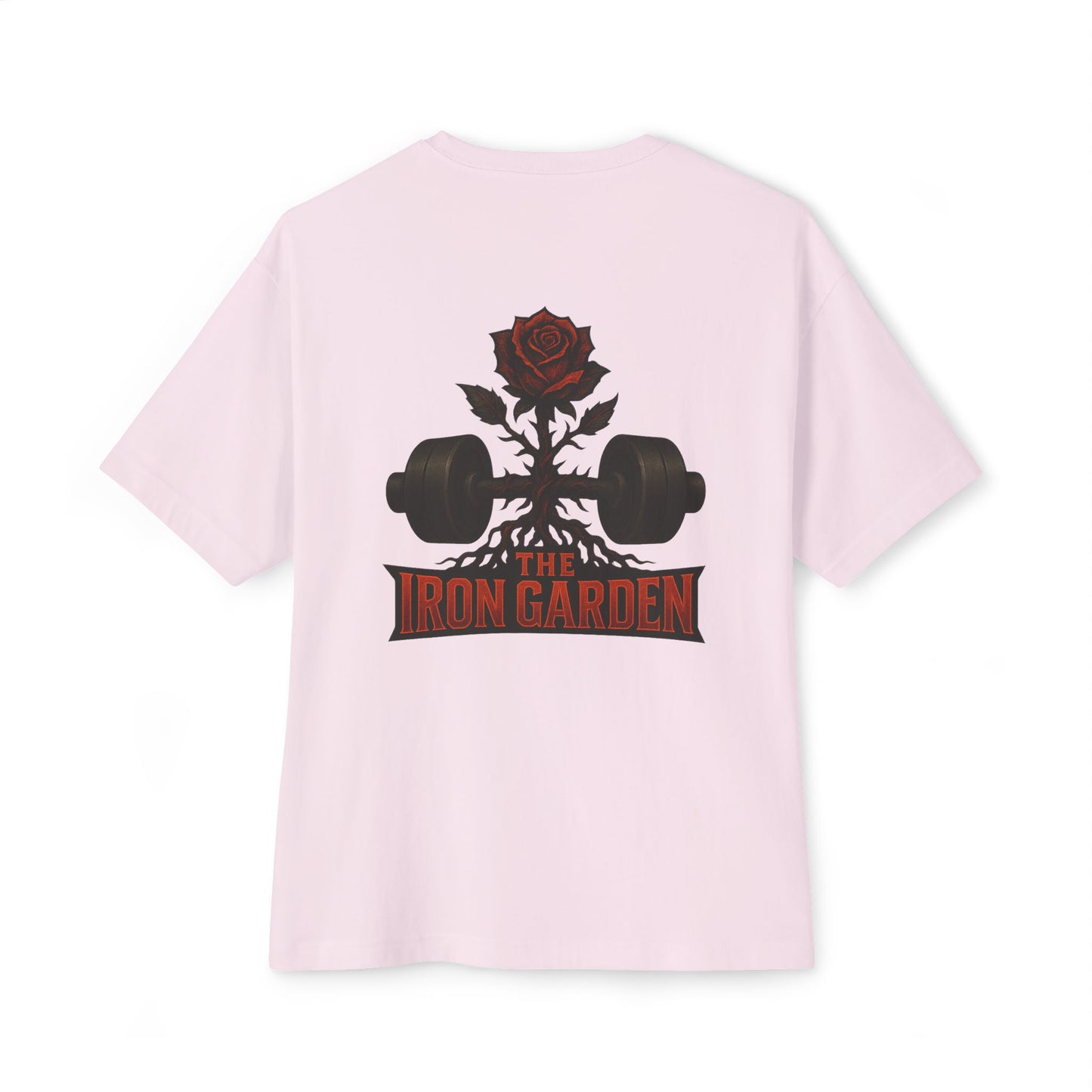 Oversized Iron Garden Rose tee