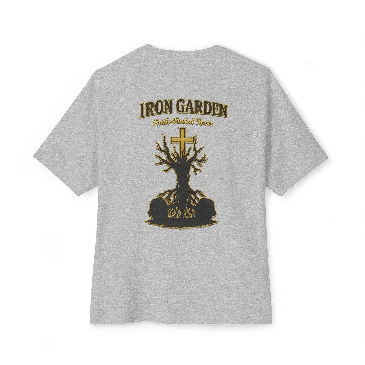 Oversized Golden Cross Tee
