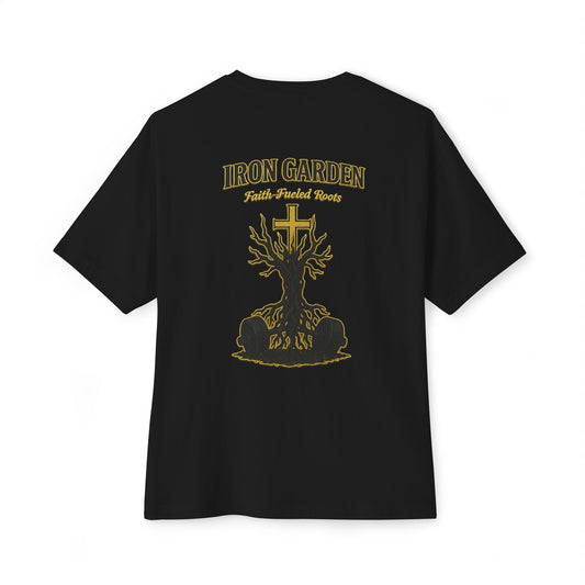 Oversized Golden Cross Tee