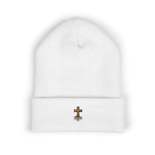 Golden Cross Beanie