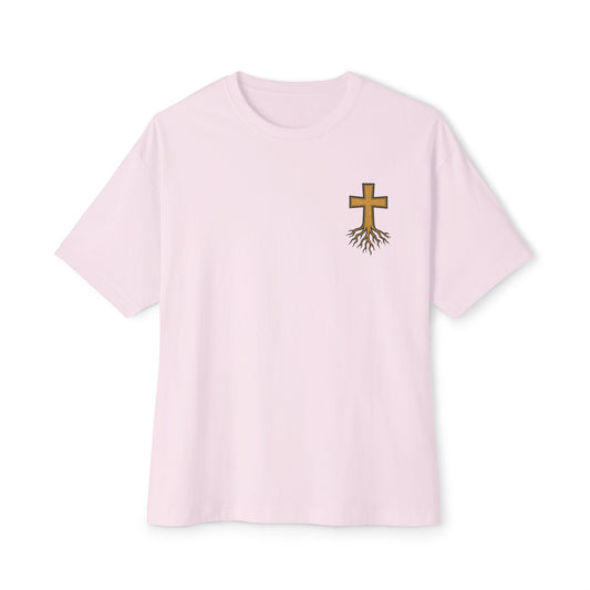 Oversized Golden Cross Tee