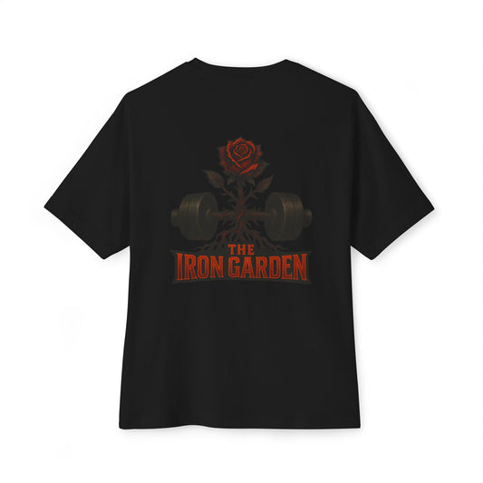 Oversized Iron Garden Rose tee