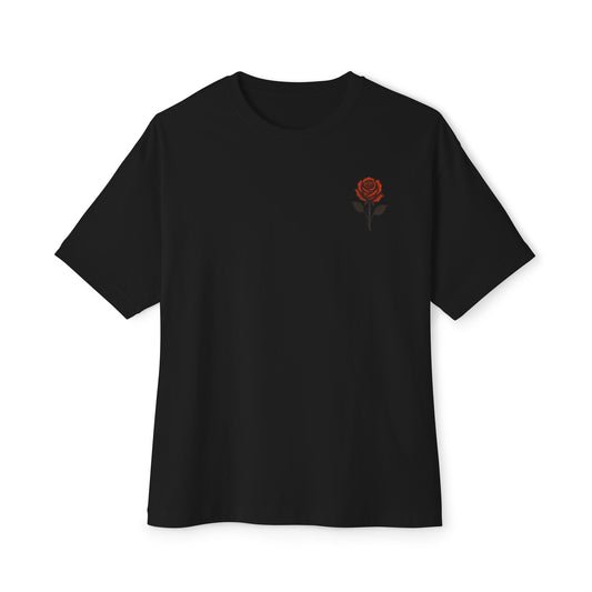 Oversized Iron Garden Rose tee