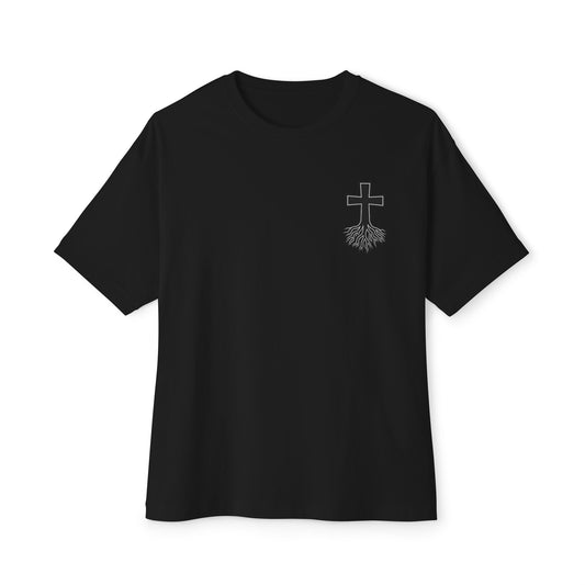 Oversized Iron Cross Tee (Black)
